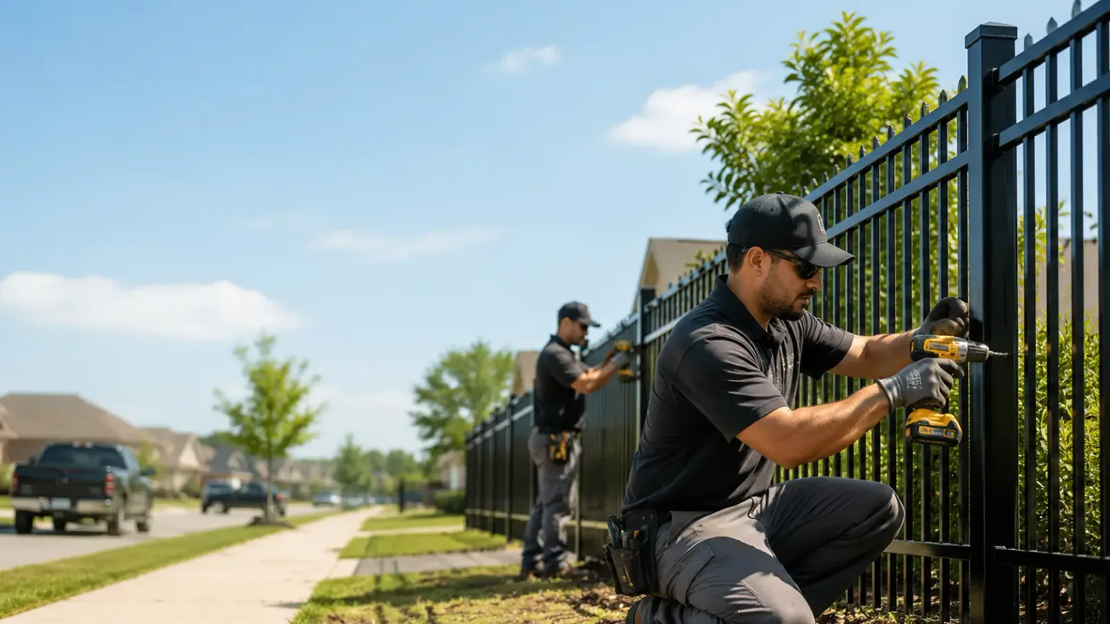 Metal Fence Installation in Okawville, IL